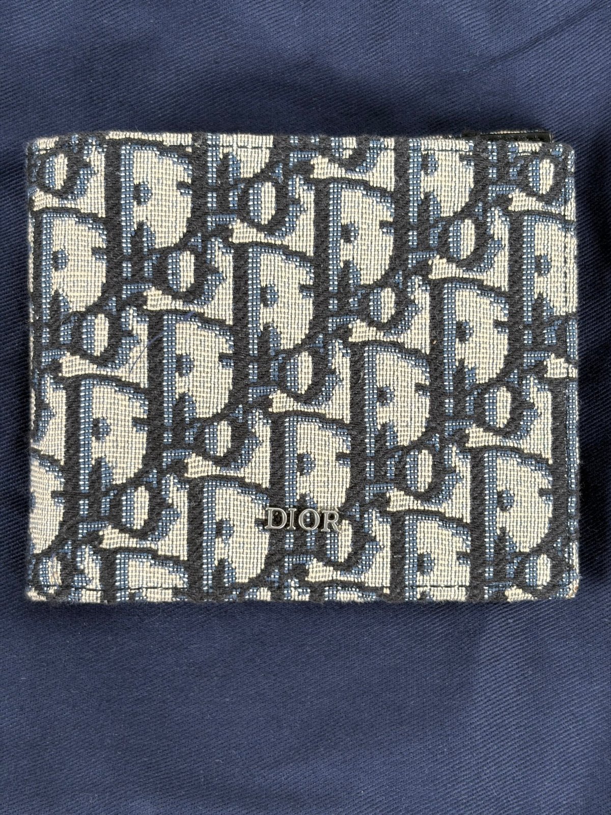Portafoglio Dior grigio - Second Hand Di Fiore