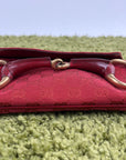 Borsa Gucci Horsebit Chain Rossa
