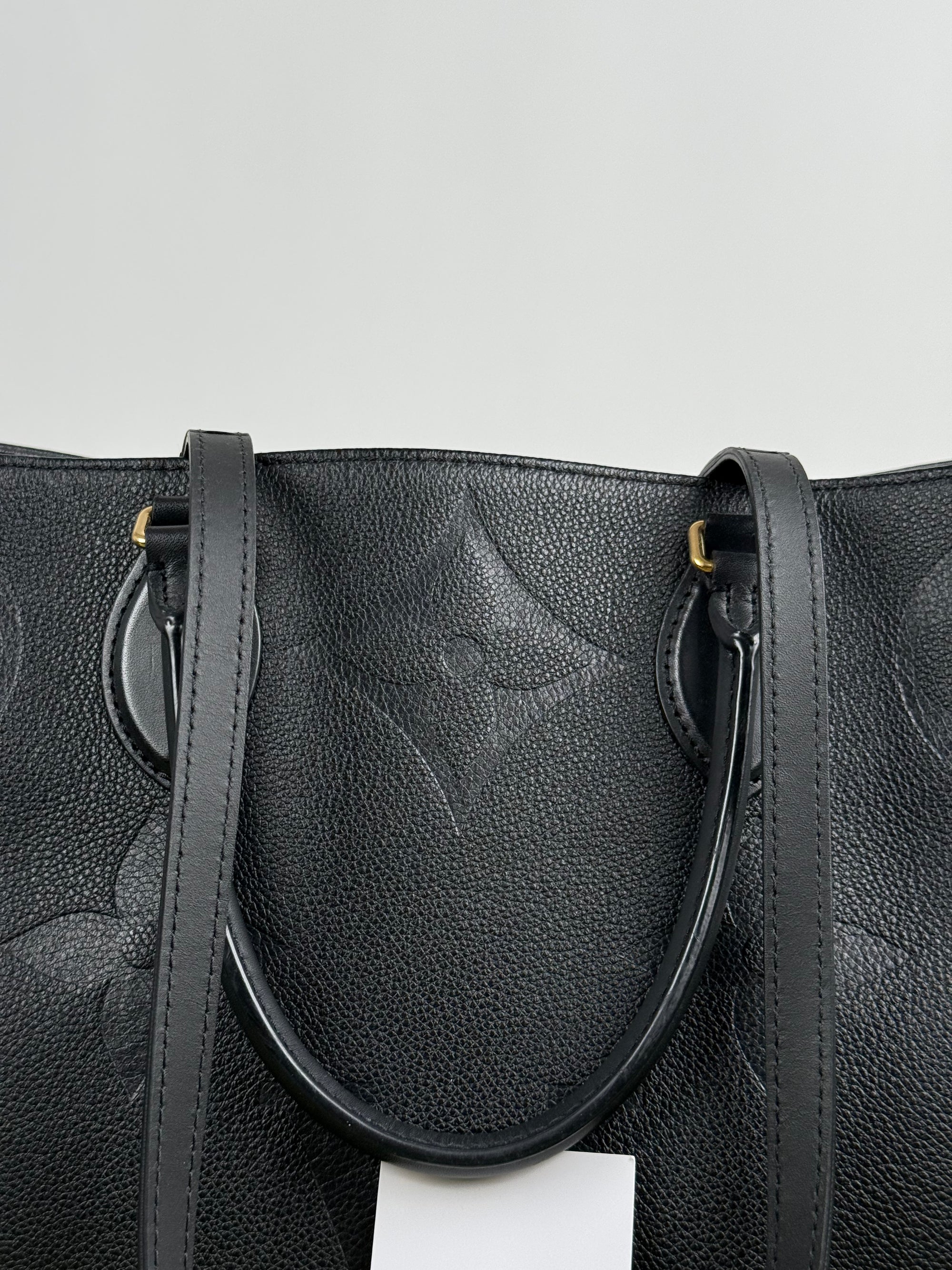 Tote Bag OnTheGo GM in pelle Louis Vuitton Nera
