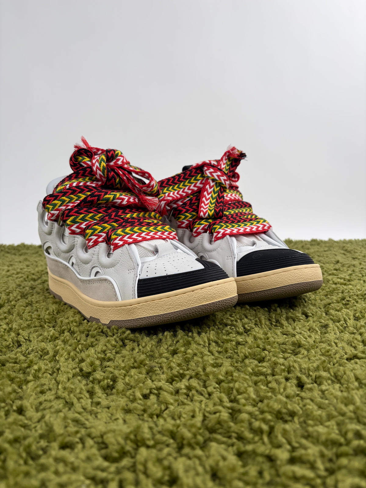 Lanvin Curb Sneaker Bianca 44
