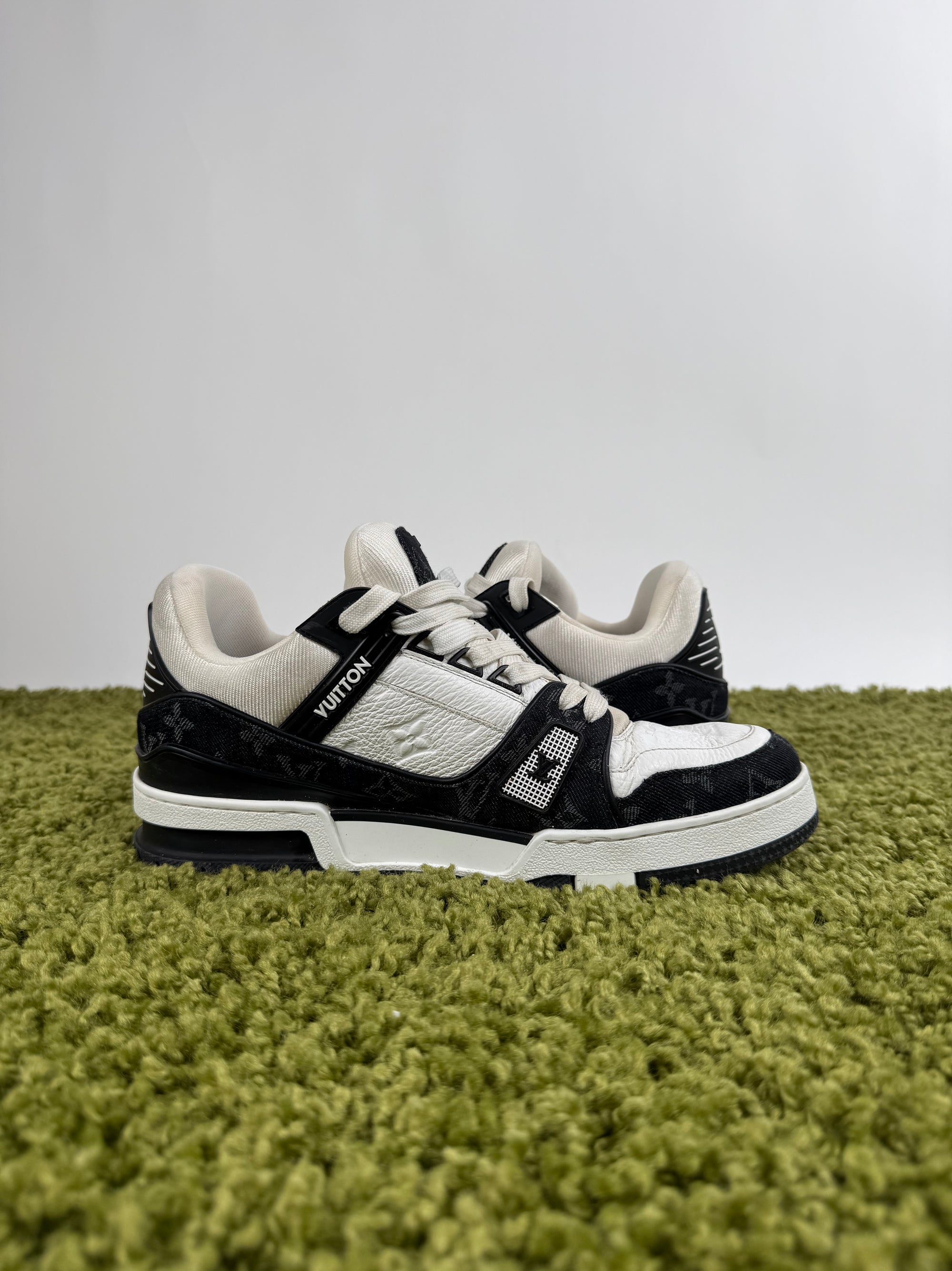 Louis Vuitton Trainer in denim Nera 8