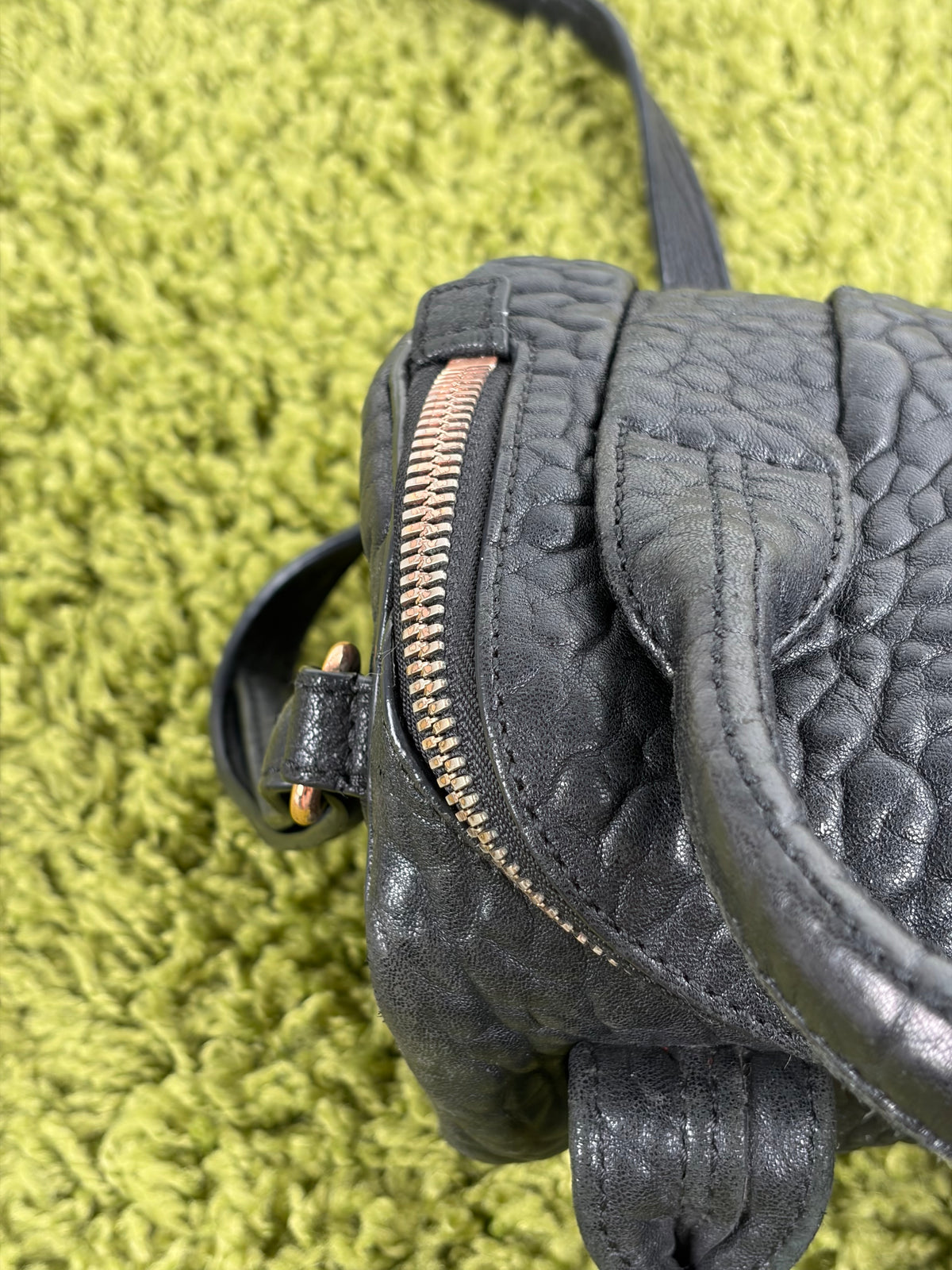 Borsa Alexander Wang Rockie in pelle nera