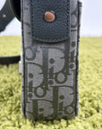 Borsa Christian Dior Saddle con pattina Grigia