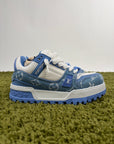 Louis Vuitton Trainer Maxi in Denim azzurro 38