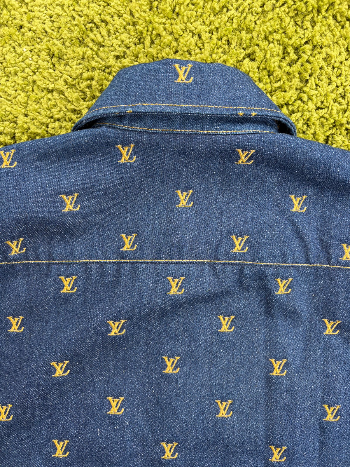 Camicia Louis Vuitton In Denim Blu S