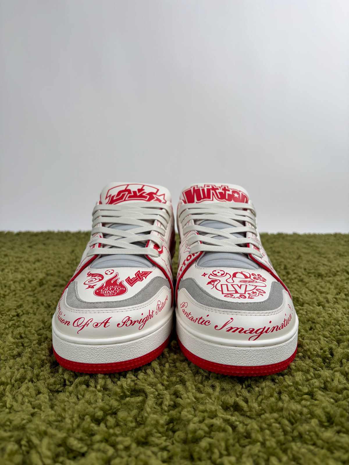Louis Vuitton Trainer Rossa 10