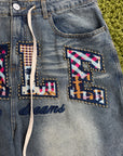 Pantaloncino “Whats The Jorts” Vale Forever Valley Dreams In denim Multicolor 32