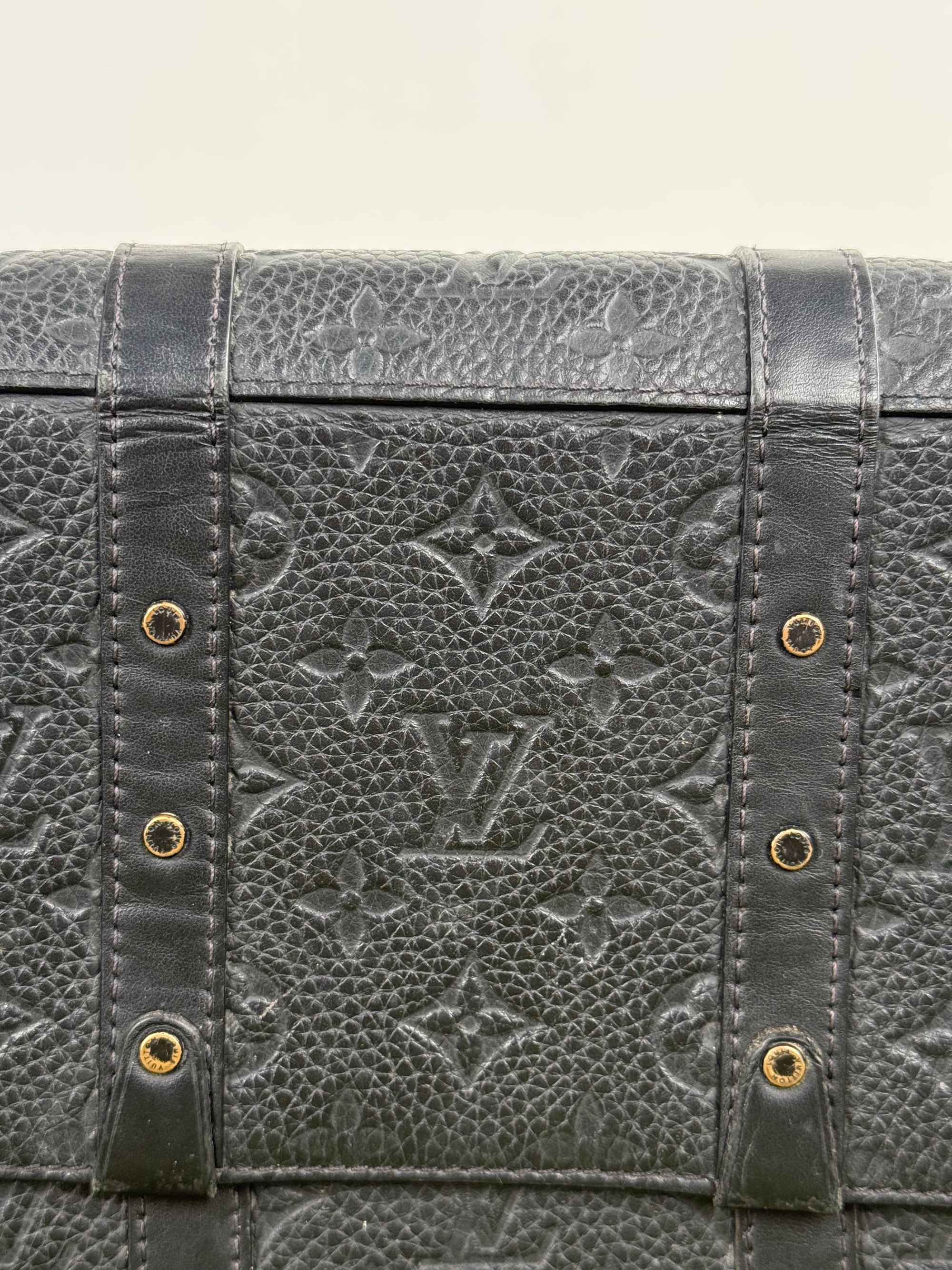 Borsa a tracolla Monogram Taurillon Soft Trunk Messenger Louis Vuitton