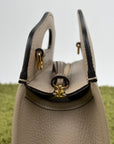 Borsa Gucci Ophidia Cut Out Handle Tote Beige