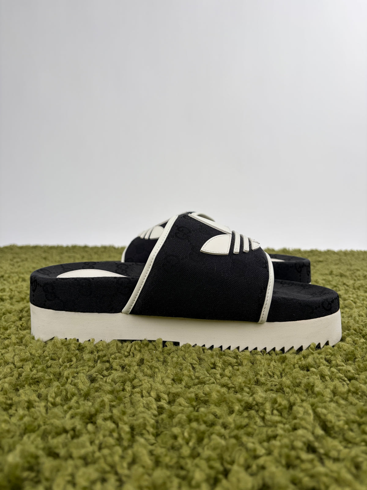 Sandali Platform Gucci X Adidas Nero 6