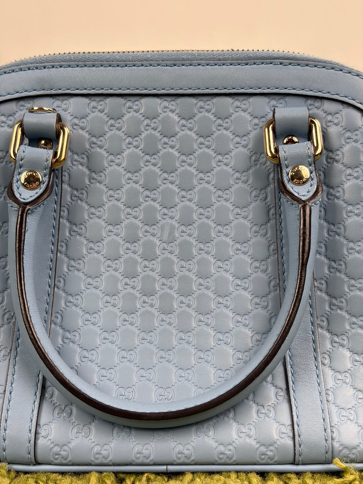 Borsa Dome Gucci Azzurra