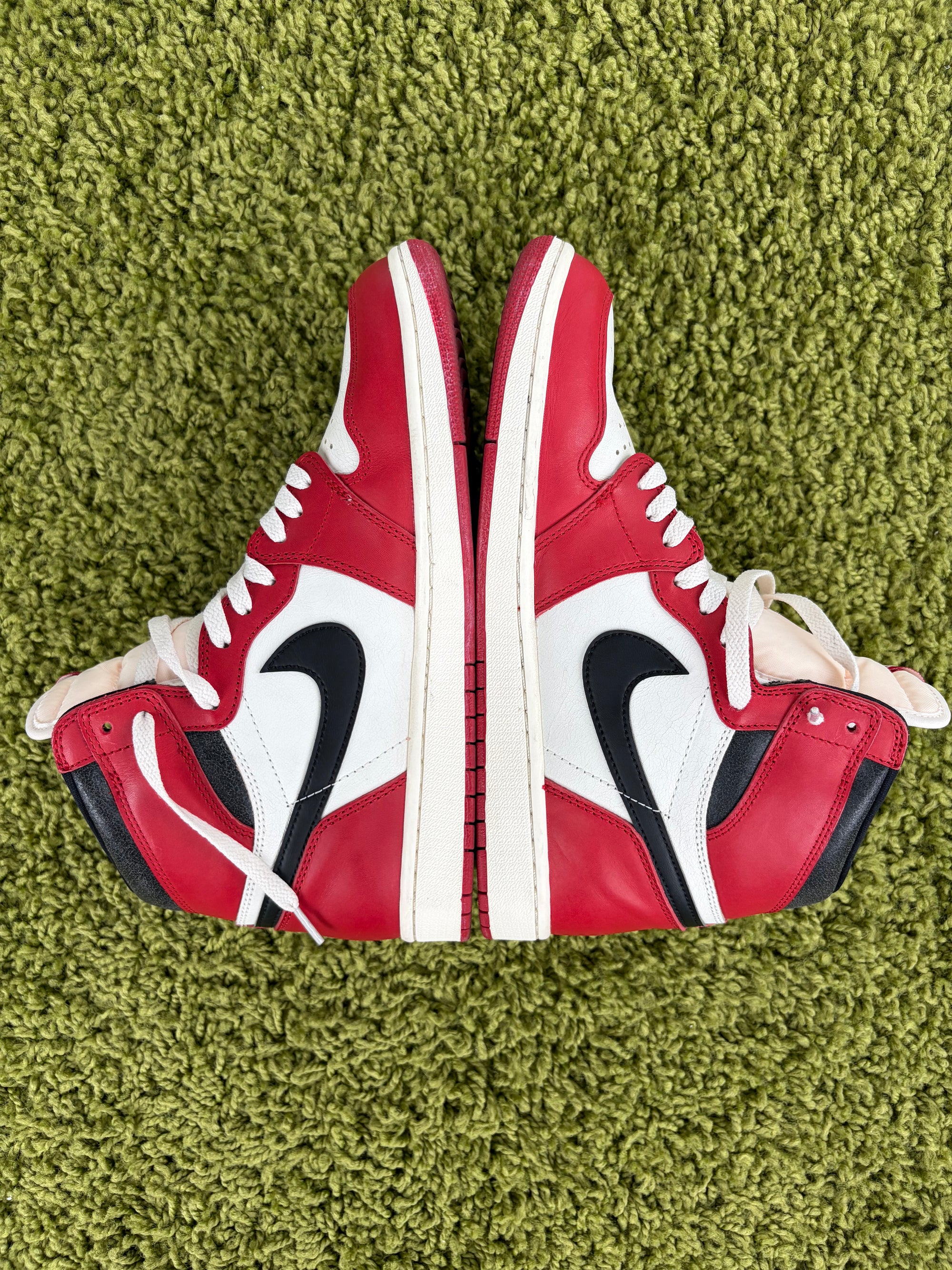 Air Jordan 1 retro High OG chicago Size 44 rosse bianche e nere