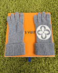 Guanti Louis Vuitton Maille Medallion Grigi S