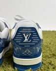 Louis vuitton trainer Size 8=42 calza 43 blu e bianca