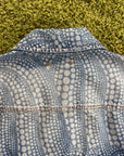 Giacca Louis Vuitton X Yayoi Kusama in denim 54