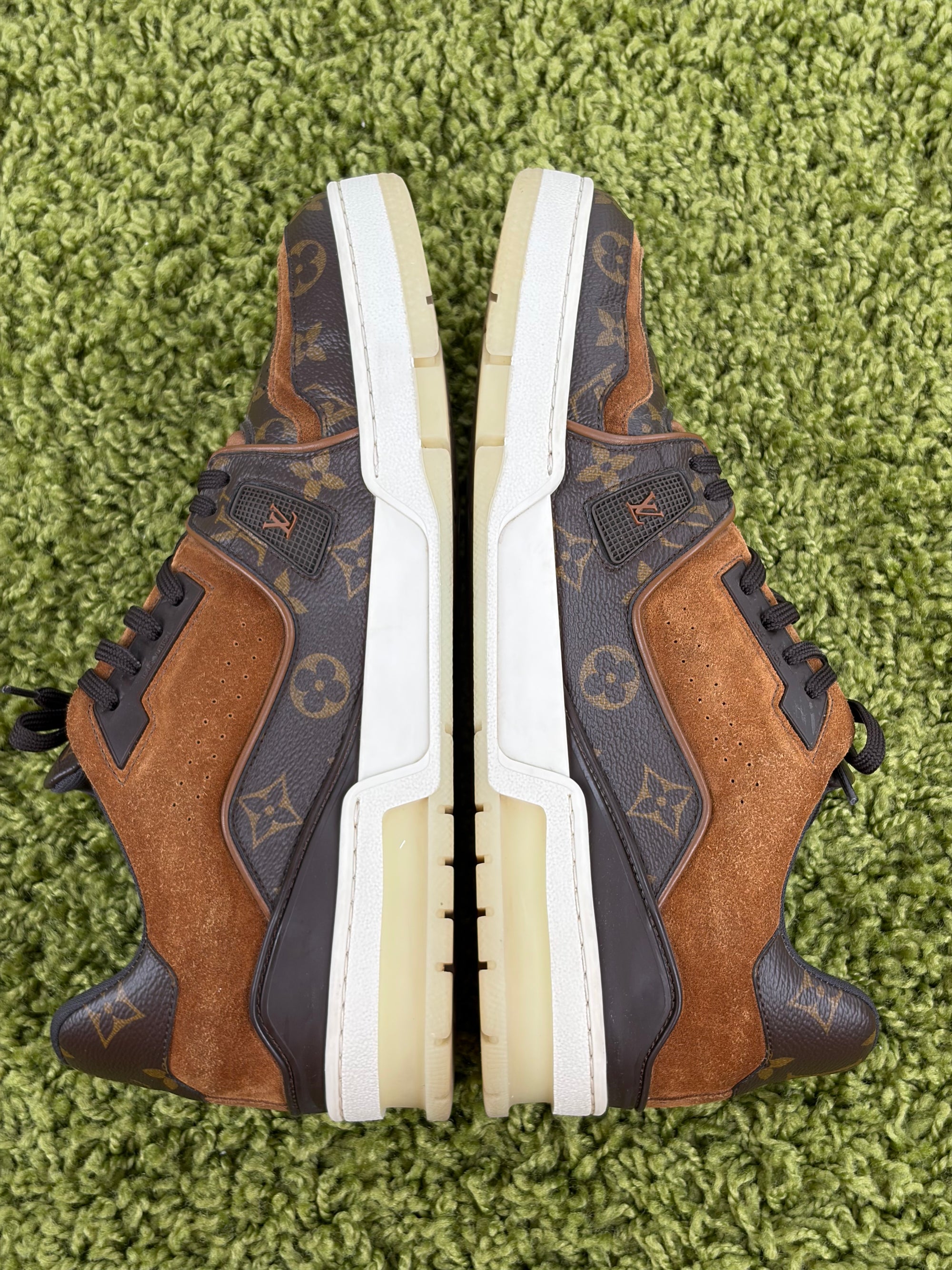 Louis vuitton trainer Size 8=42 calza 43 marrone