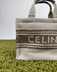 Tote Bag Celine in tela con tracolla rimovibile