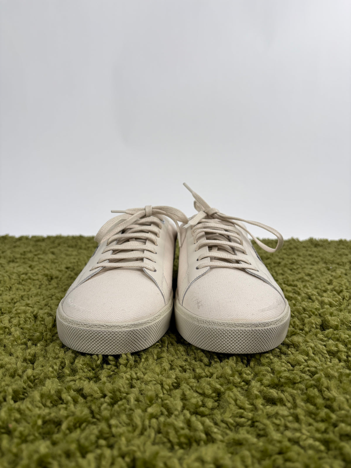 Saint Laurent Court Classic SL/06!distressed Low Beige 43