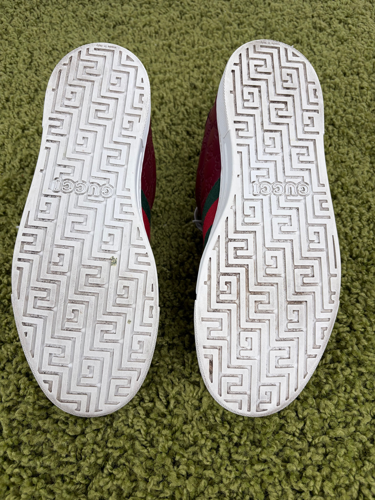 Gucci Ace Low Bordeaux 11