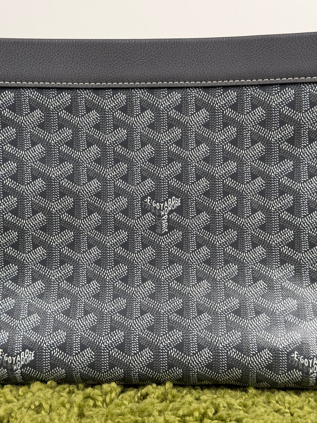 Goyard Pochette Conti in tela Goyardine  Grigia