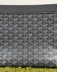 Goyard Pochette Conti in tela Goyardine  Grigia