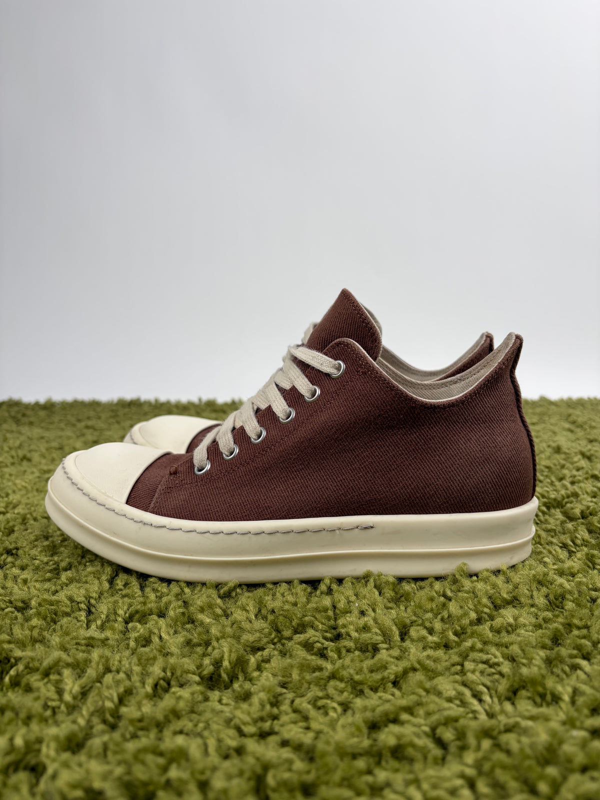 Rick Owens Ramones Low Marrone 37