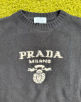 Maglione In lana Cashmere Prada Nero 38