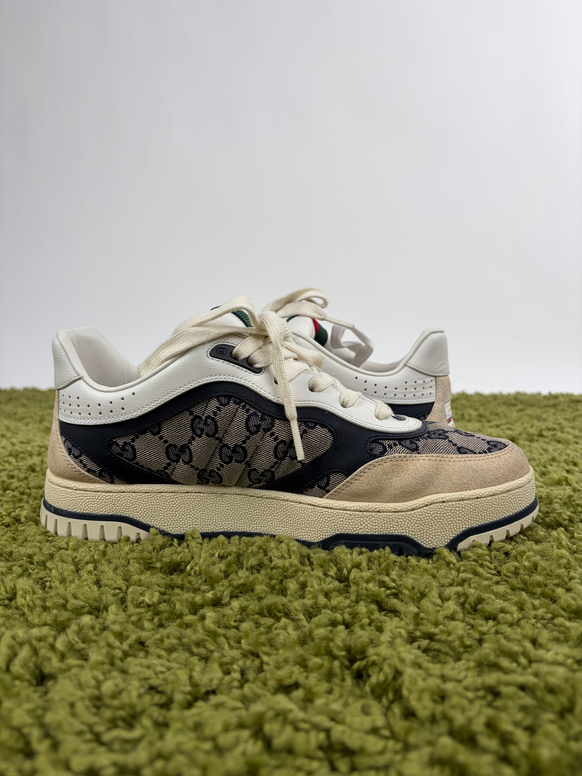 Gucci Re-Web Sneaker Beige 6.5