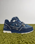 Louis Vuitton Trainer in Denim Blu 9.5