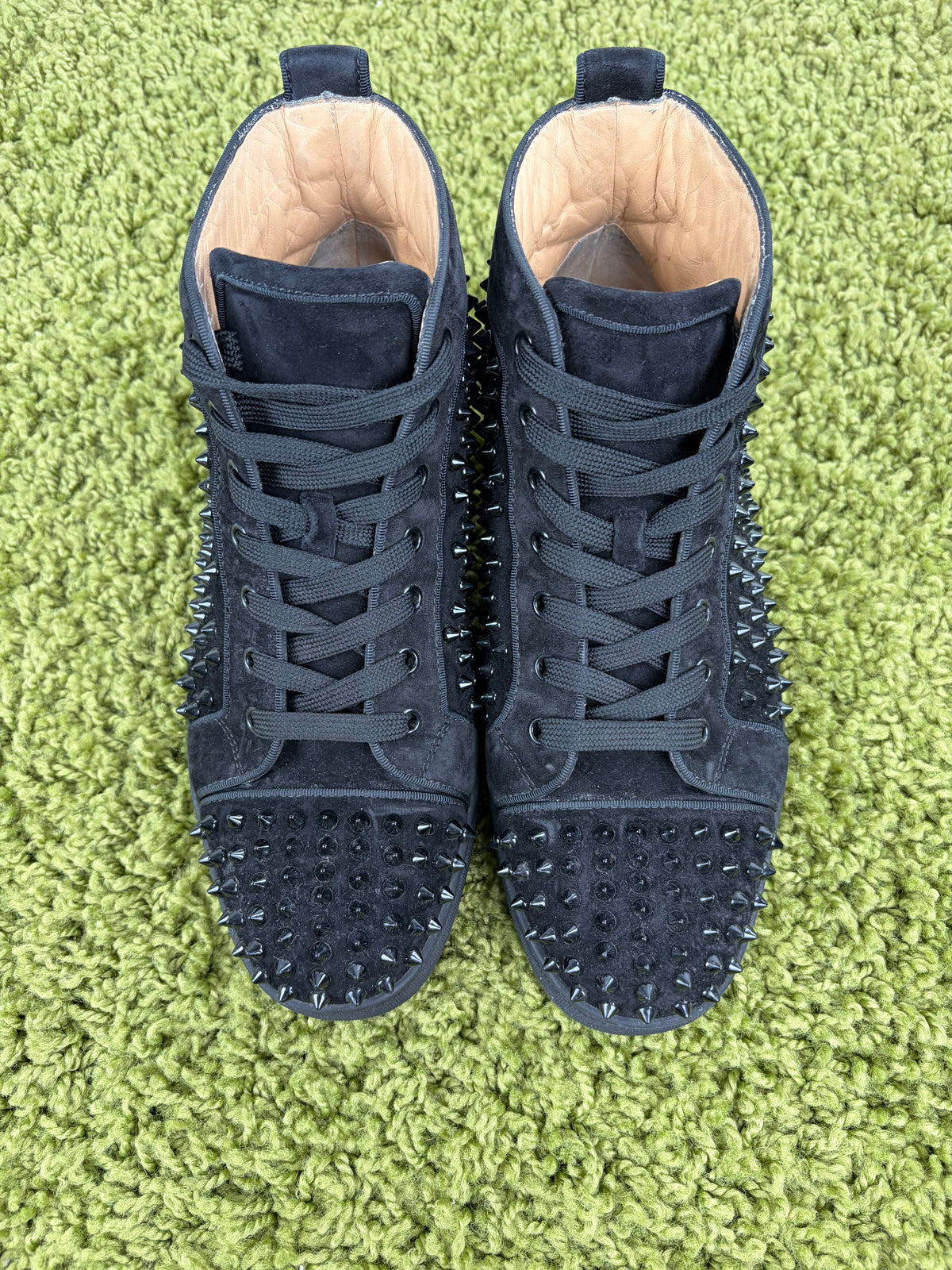 Christian Louboutin Spikes High Nero 41