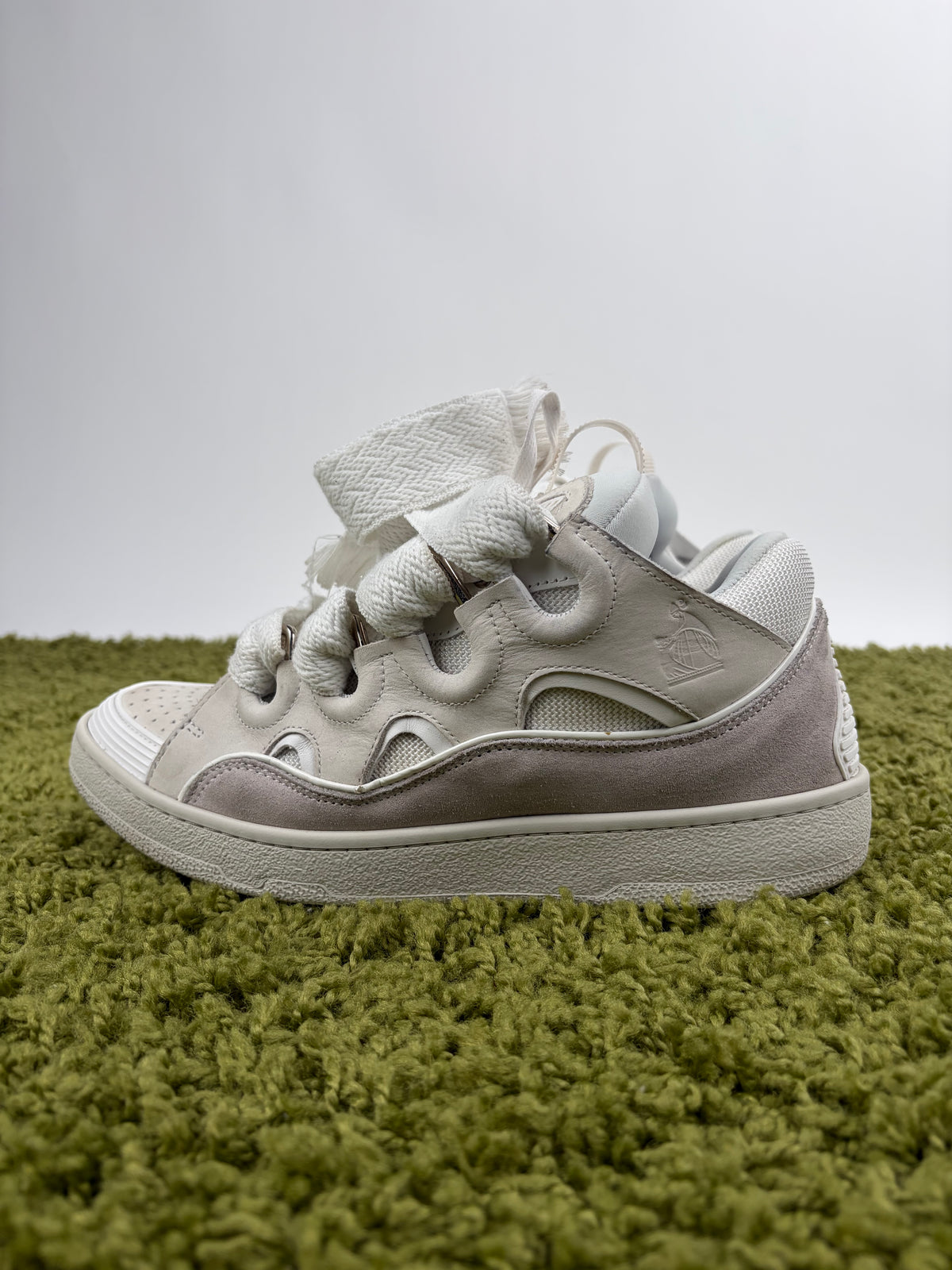 Lanvin Curb Sneaker Bianca 42