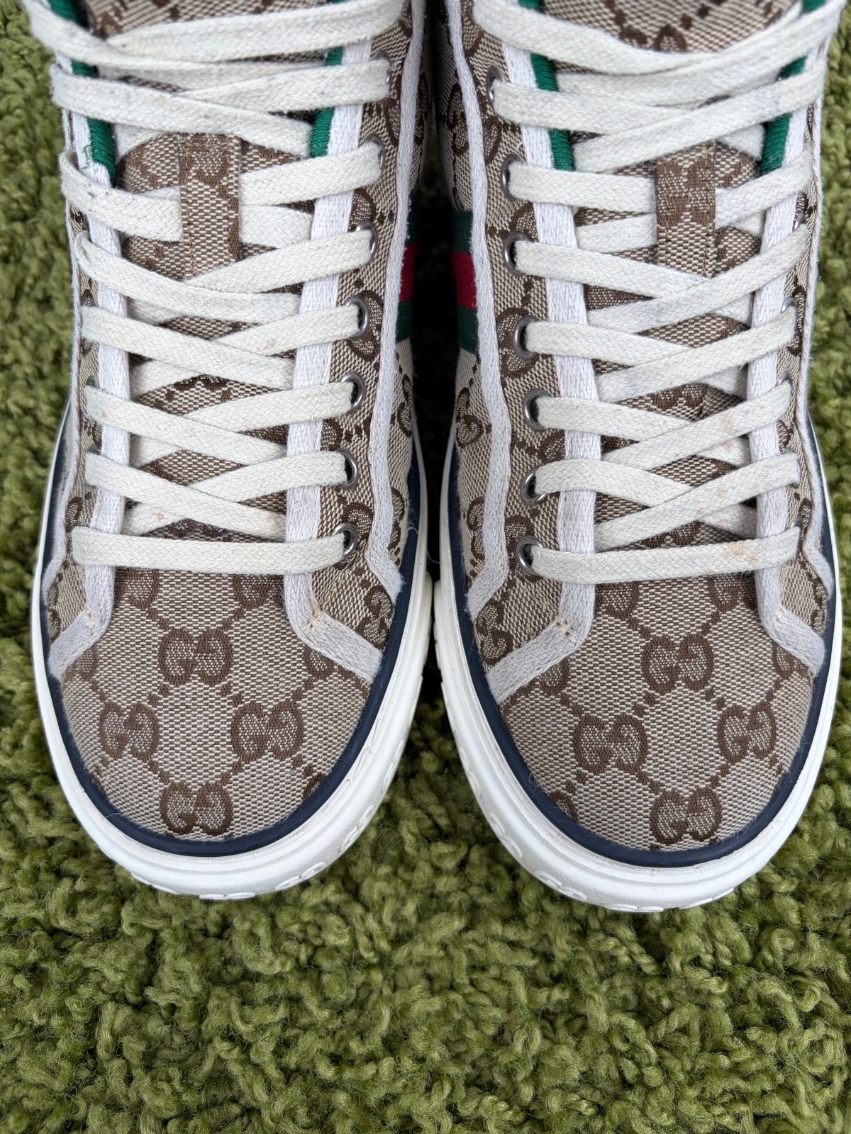 Gucci Tennis High Beige 6 - Second Hand Di Fiore