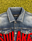 Completo Dsquared2 in Denim Giacca XL Jeans XXL