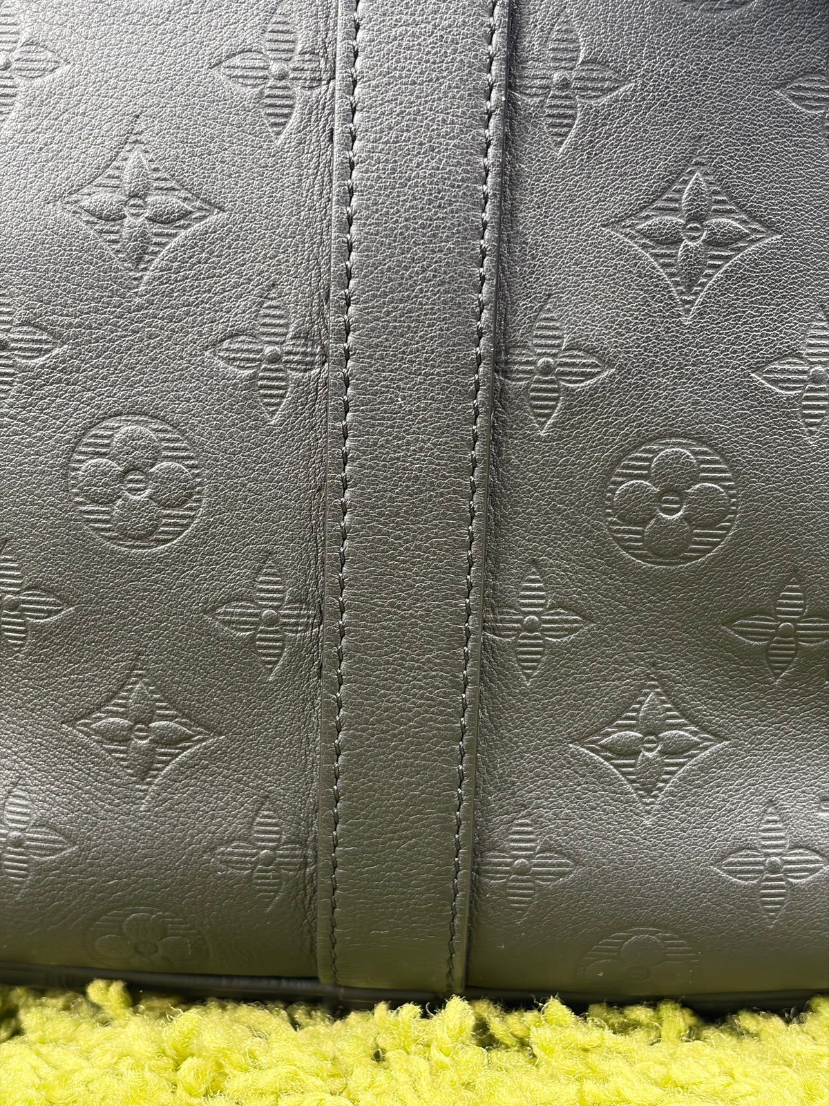 Borsone keepall Louis Vuitton Bandoulière 50 Nera