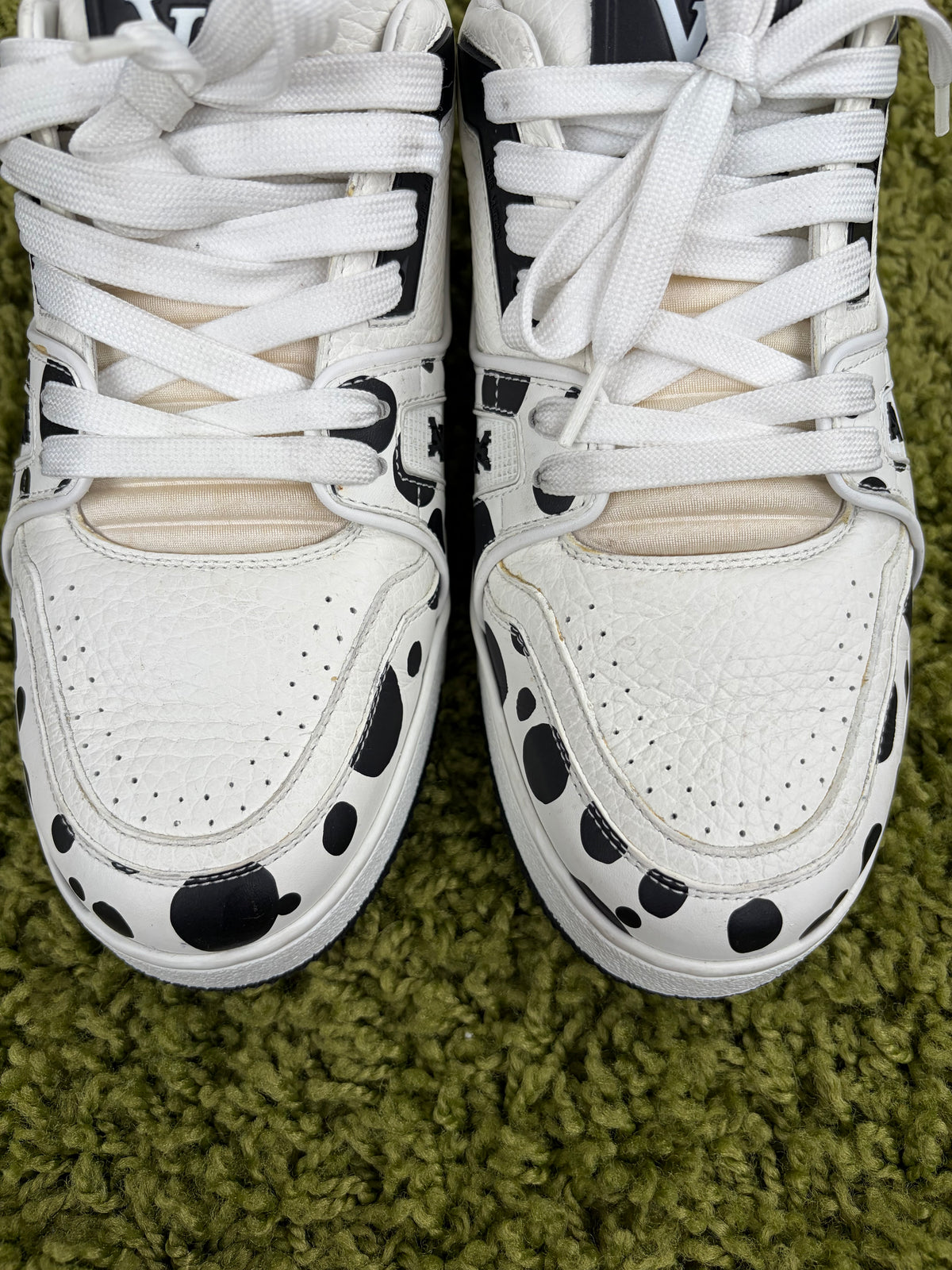 Louis Vuitton Trainer Bianca Multicolor 6.5 - Second Hand Di Fiore