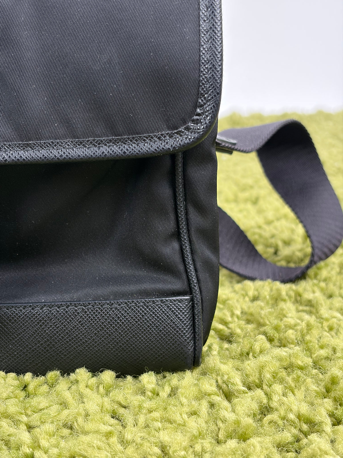 Borsa a tracolla  Prada in Nylon Nero