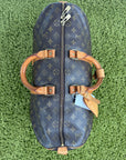 Borsone Keepall Louis Vuitton Marrone Vintage 1998 45