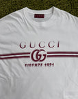 T-Shirt Gucci Firenze Bianca XL