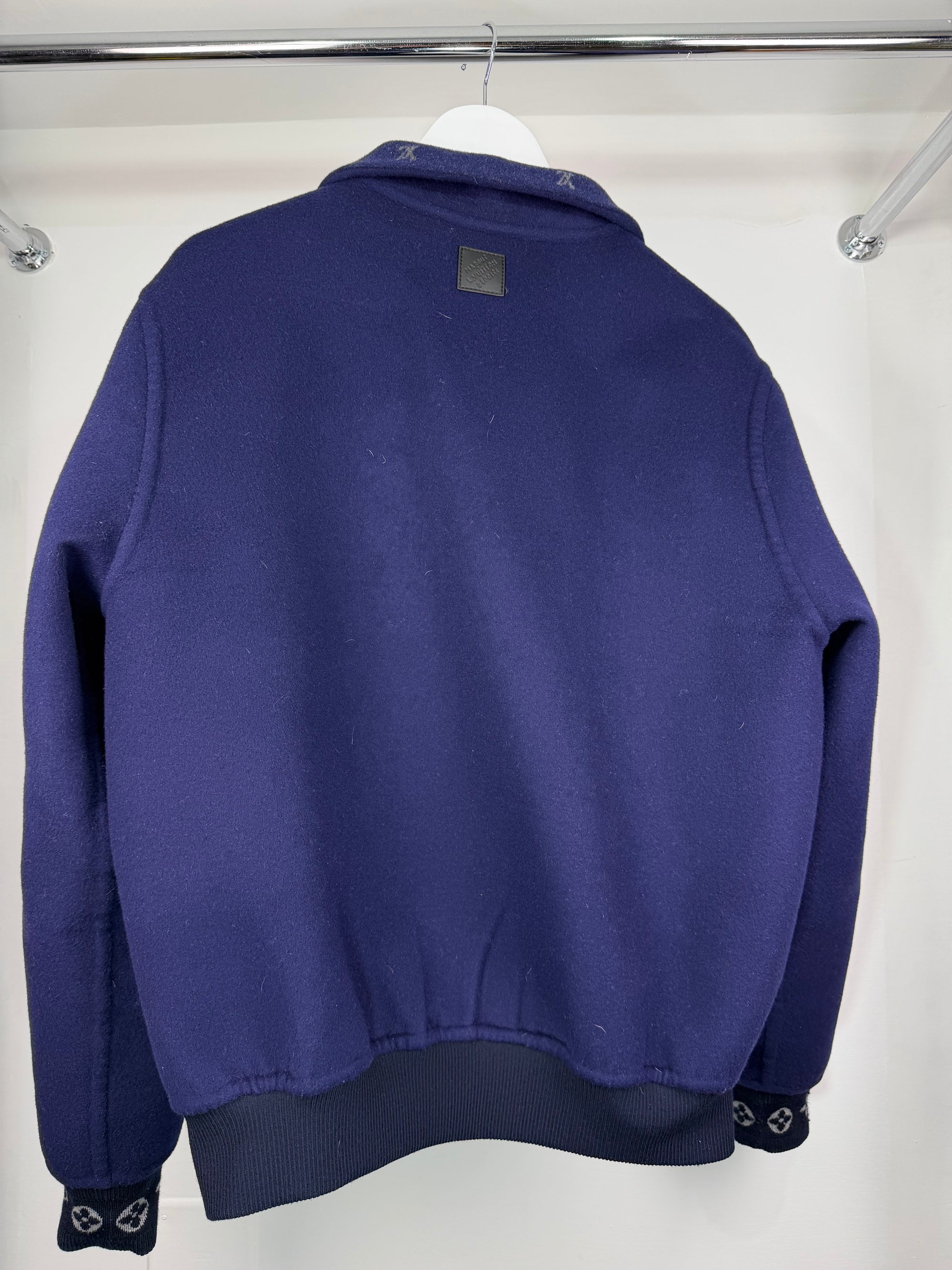 Giacca Louis Vuitton reversibile Size 48 blu