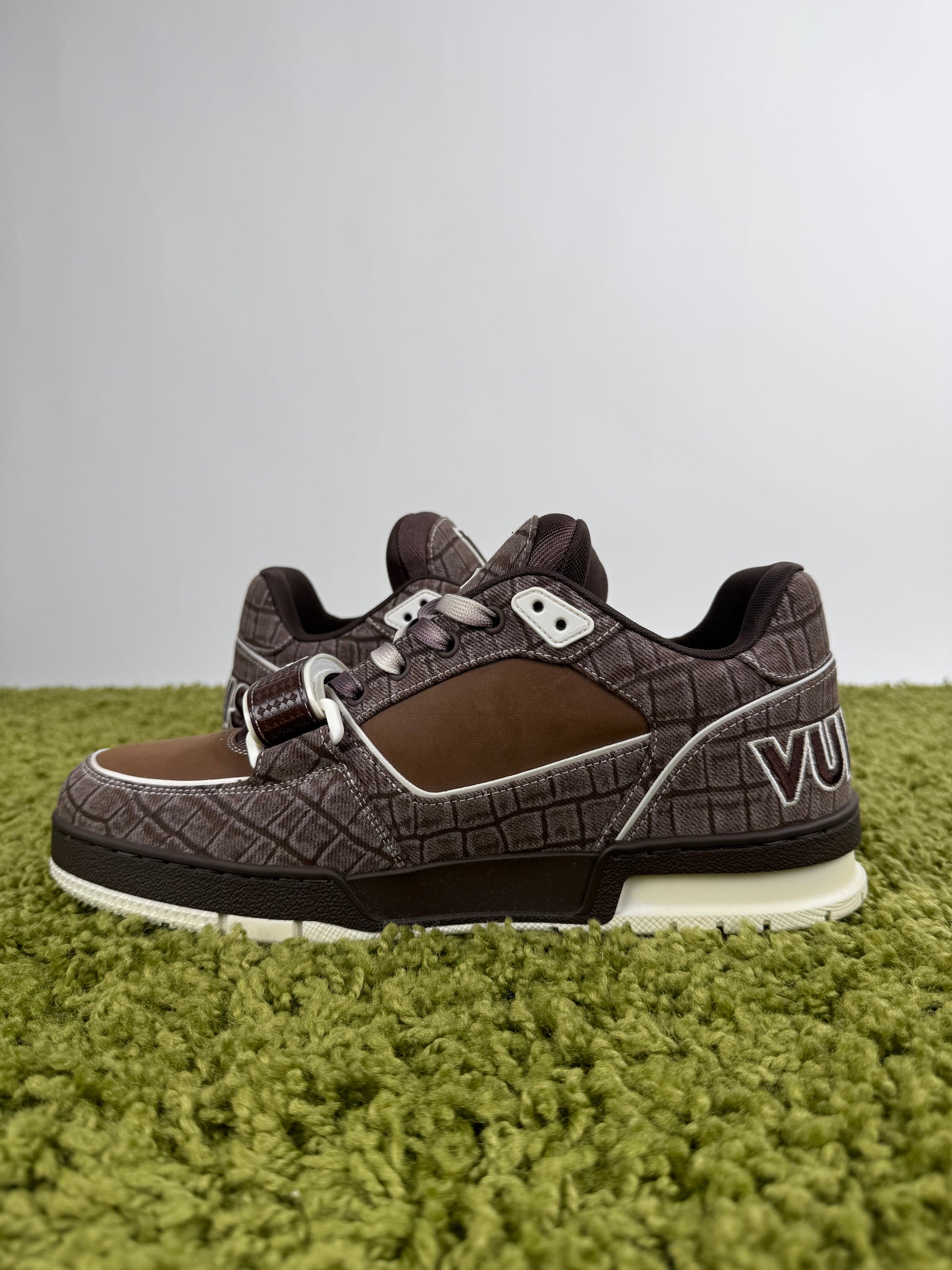 Louis Vuitton Trainer Marrone 8