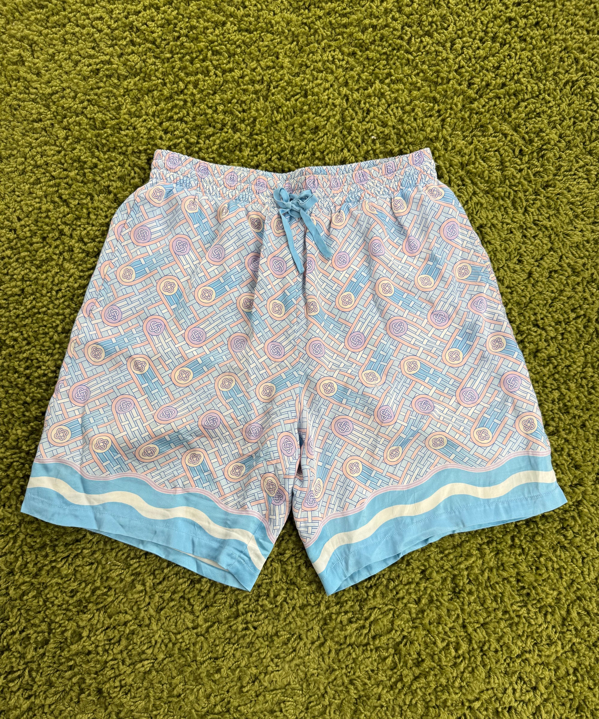 Pantaloncino Casablanca azzurro multicolor M