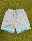 Pantaloncino Casablanca azzurro multicolor M