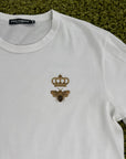 T shirt Dolce e gabbana Size 48 bianca e oro