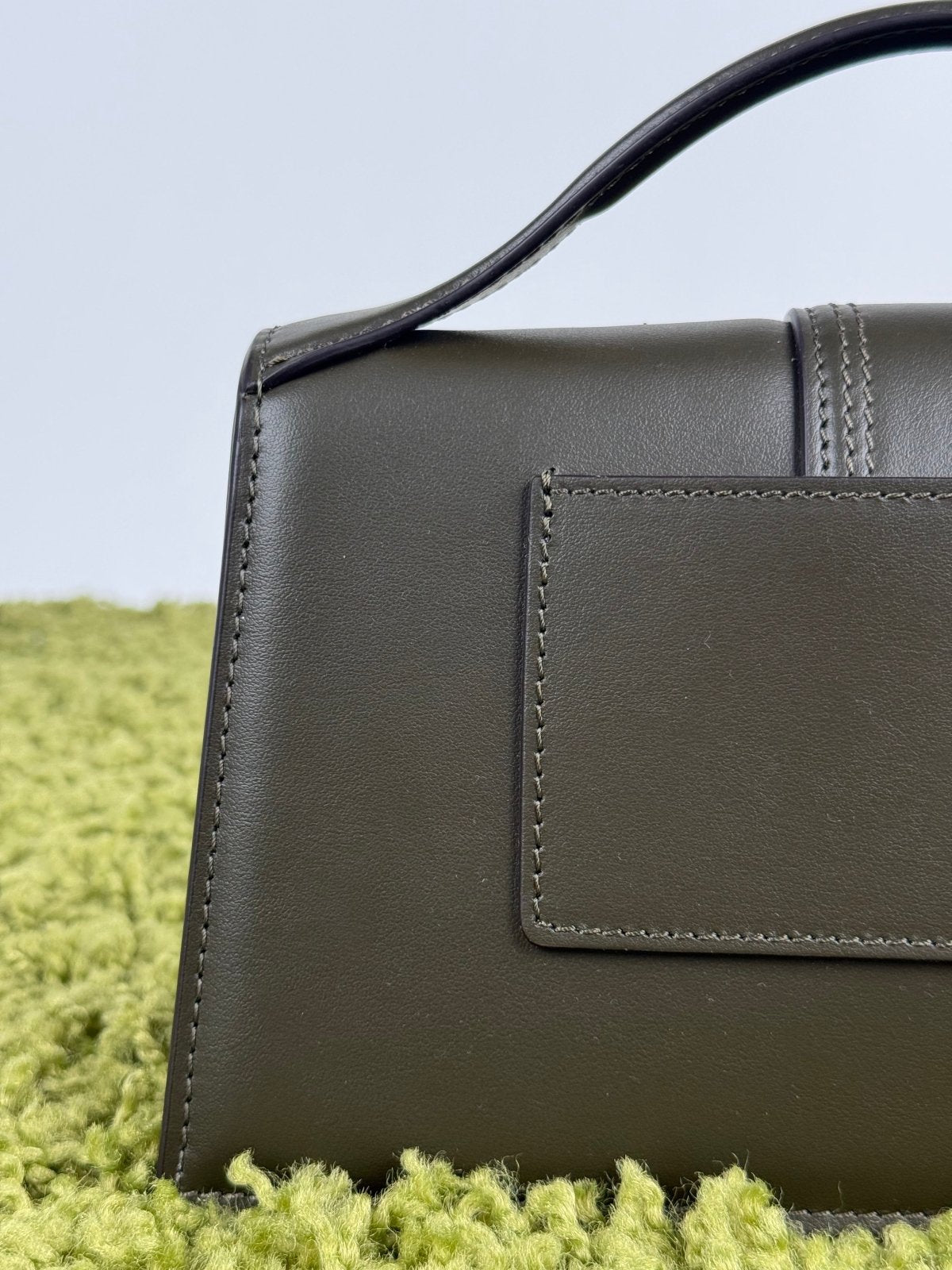 Jacquemus La Grande Bambino Verde Scuro - Second Hand Di Fiore