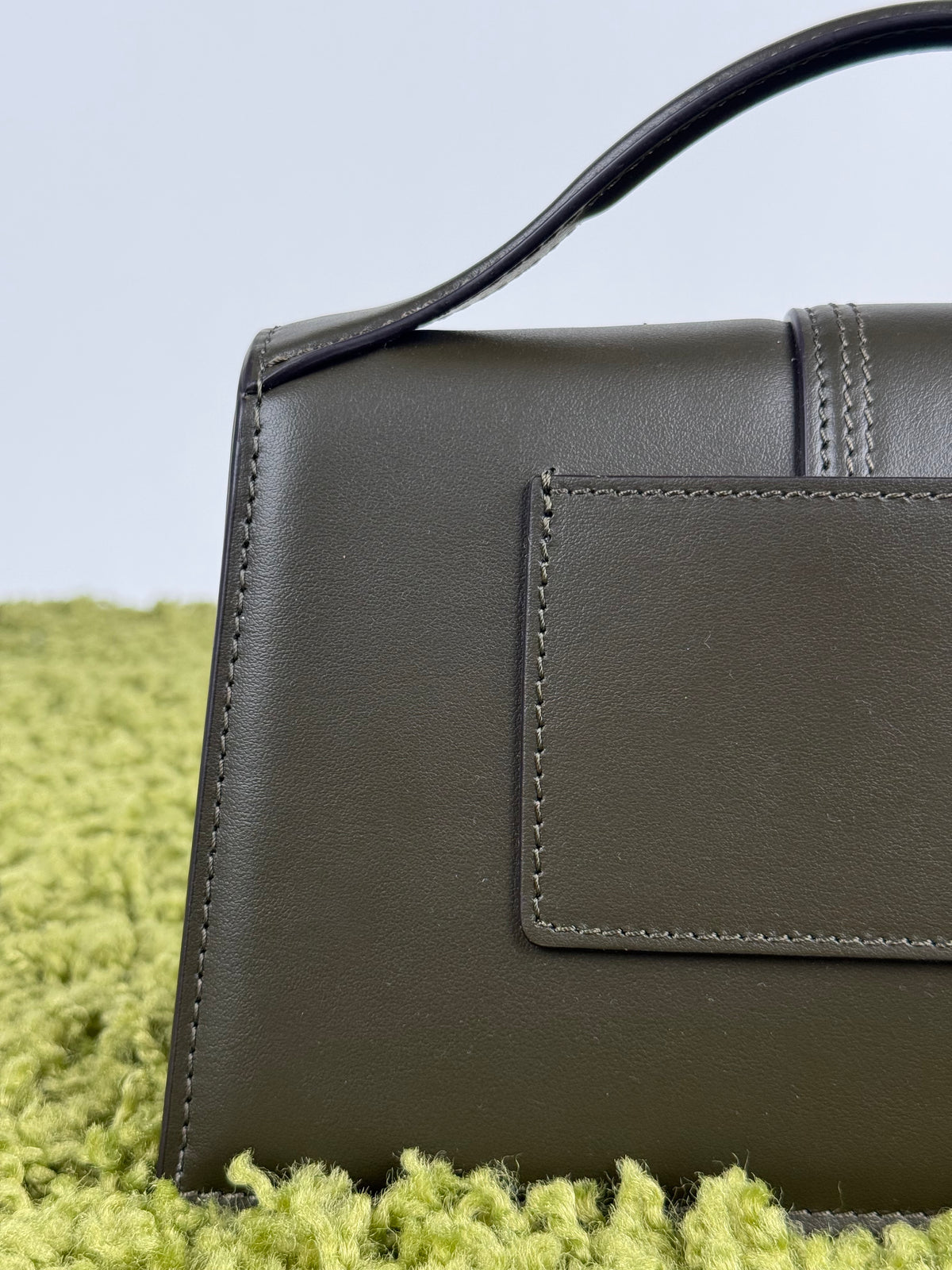 Jacquemus La Grande Bambino Verde Scuro