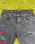 Jeans Amiri Hollywood Club Nero 38