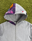 Felpa Shark  Bape Grigia M
