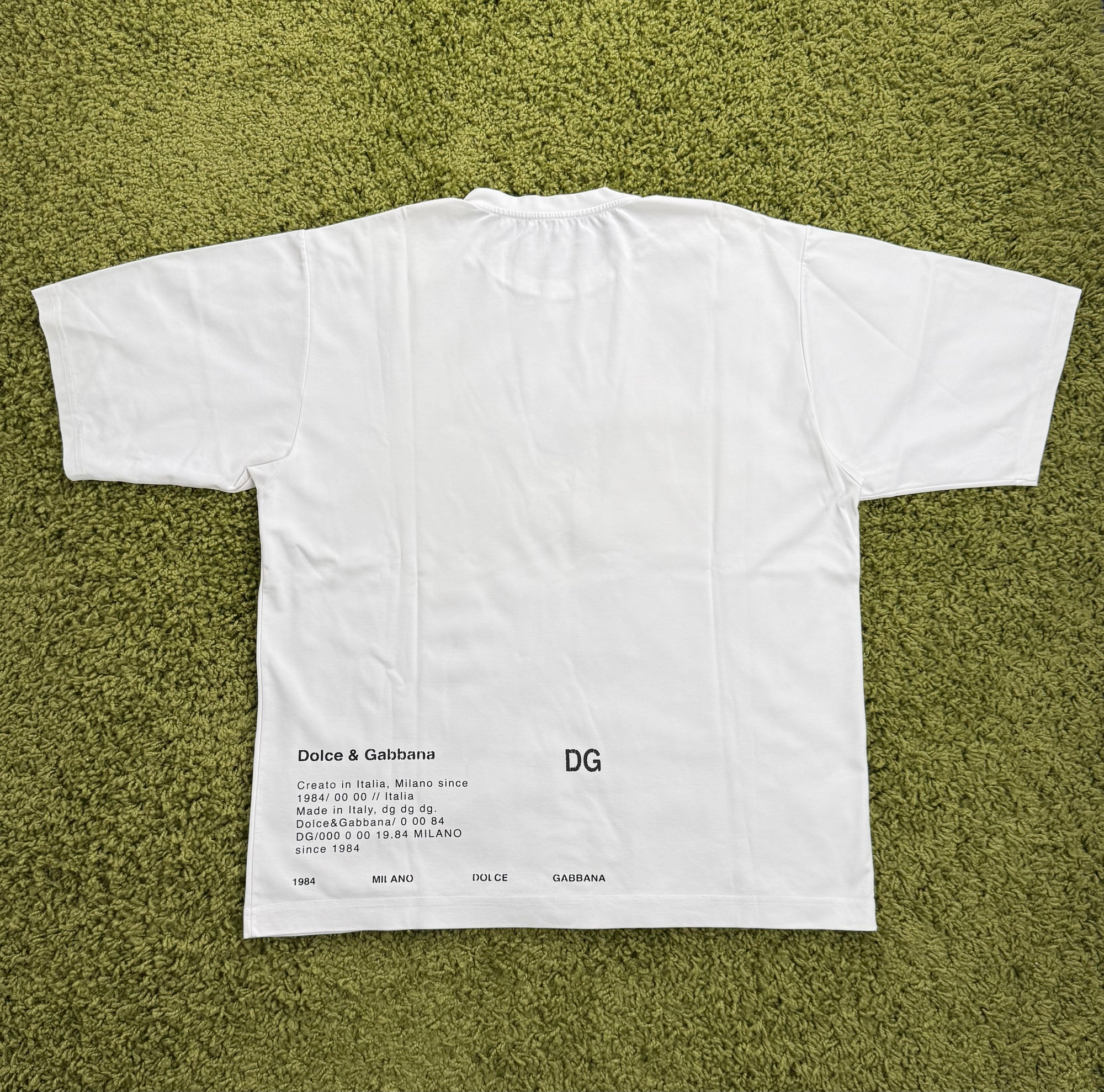T-Shirt Dolce e Gabbana Bianca L