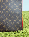Pochette A4 multi tasca Louis Vuitton Marrone Multicolor