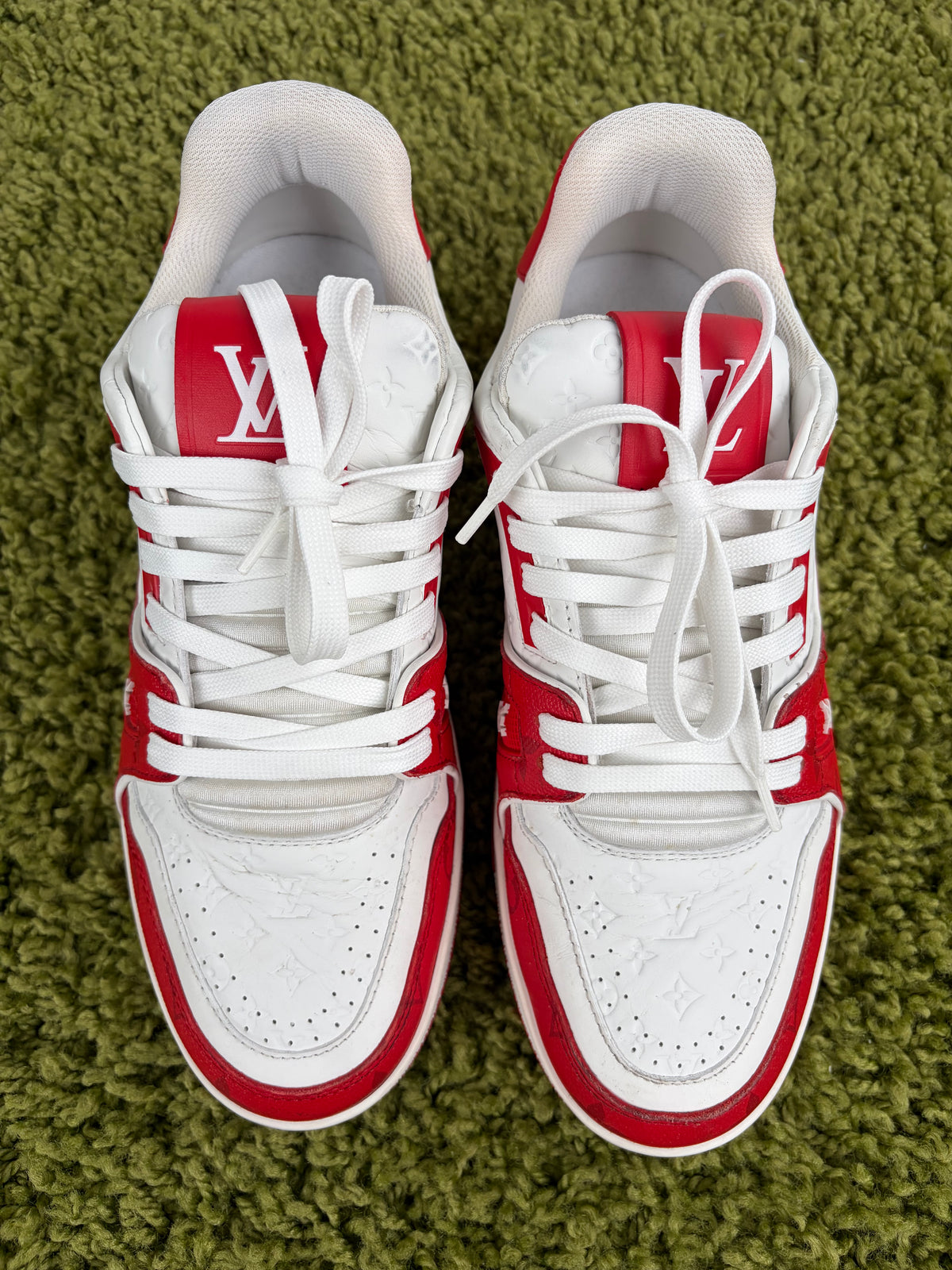 Louis Vuitton Trainer Rosso 6